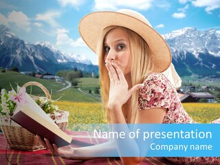 Rest Air Reading PowerPoint Template