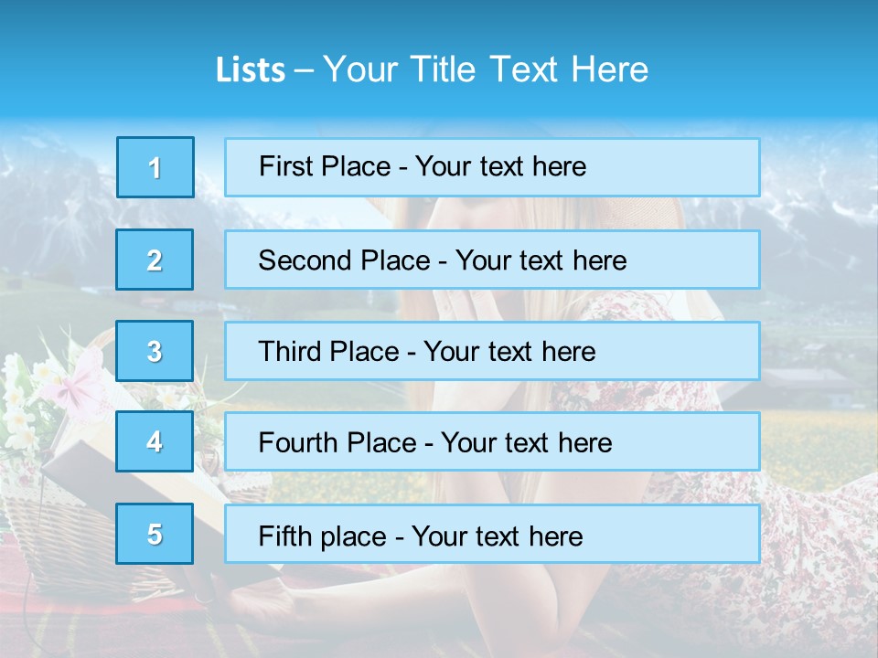 Rest Air Reading PowerPoint Template