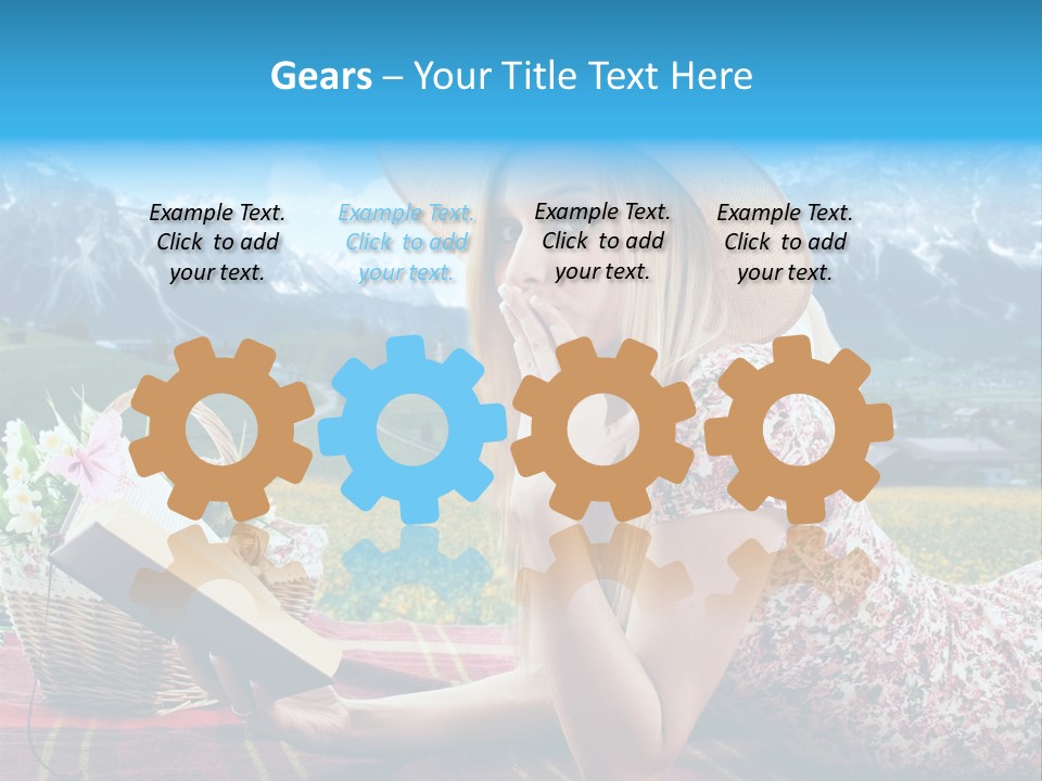 Rest Air Reading PowerPoint Template