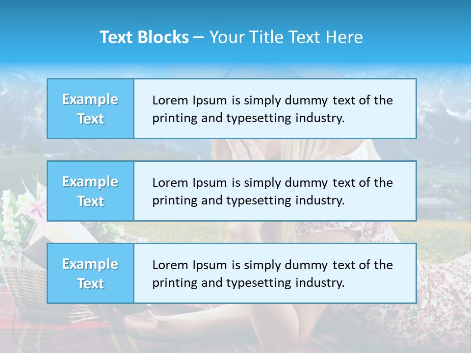 Rest Air Reading PowerPoint Template