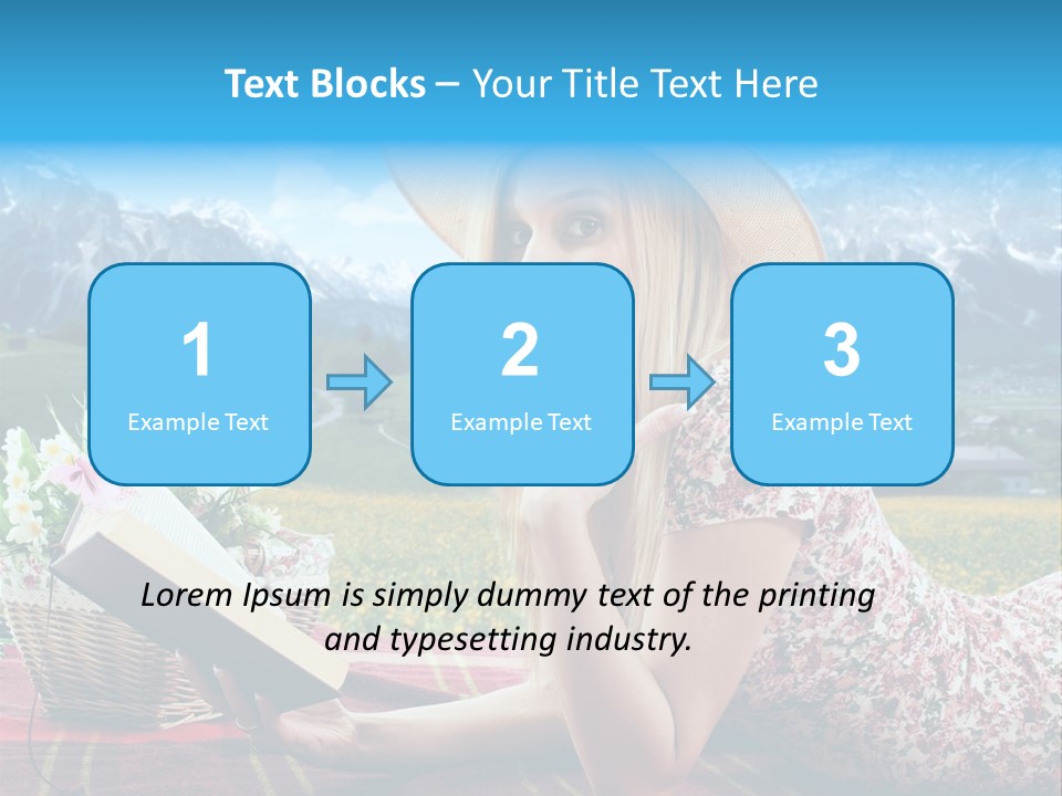 Rest Air Reading PowerPoint Template