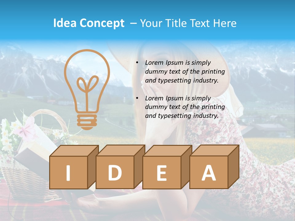 Rest Air Reading PowerPoint Template