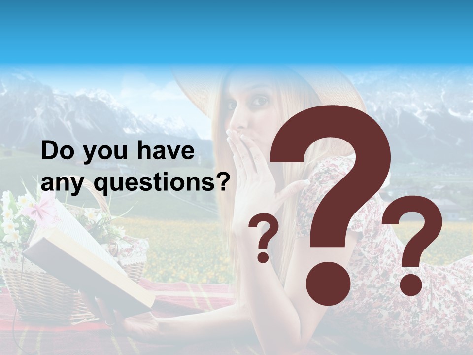 Rest Air Reading PowerPoint Template