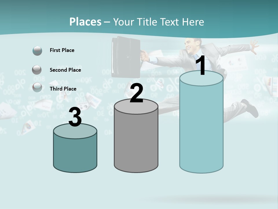 Paper Executive Economic PowerPoint Template