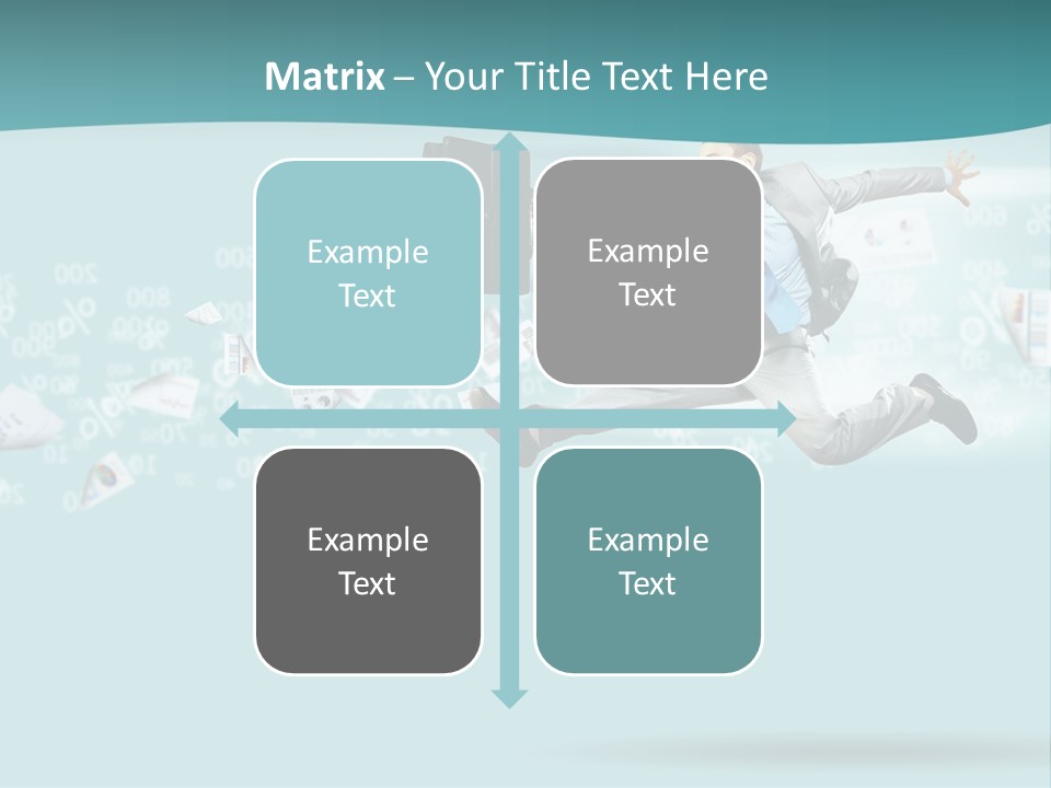 Paper Executive Economic PowerPoint Template