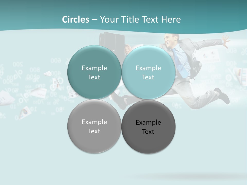 Paper Executive Economic PowerPoint Template