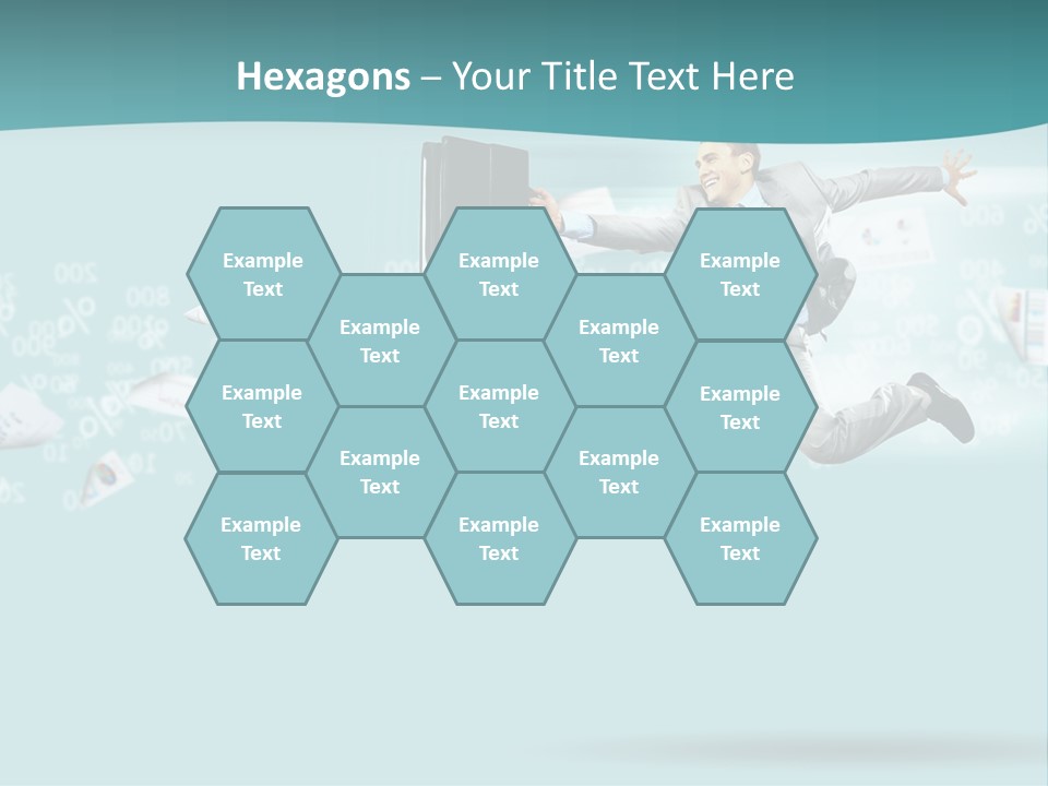 Paper Executive Economic PowerPoint Template