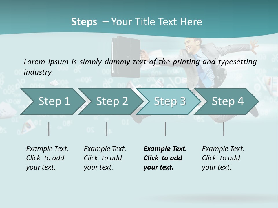 Paper Executive Economic PowerPoint Template