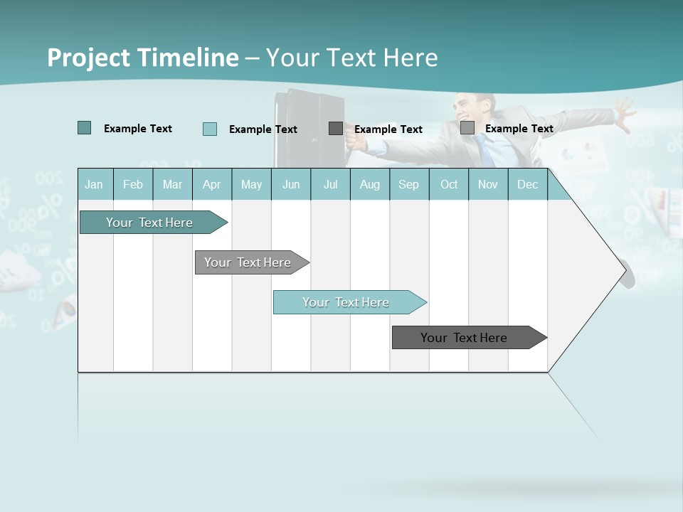 Paper Executive Economic PowerPoint Template