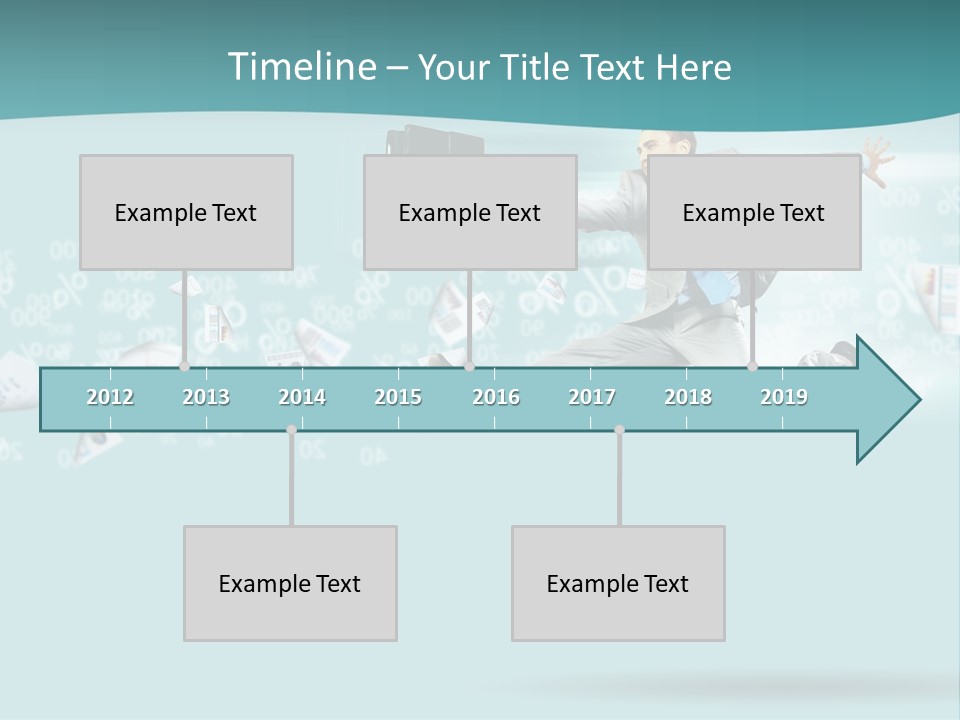 Paper Executive Economic PowerPoint Template