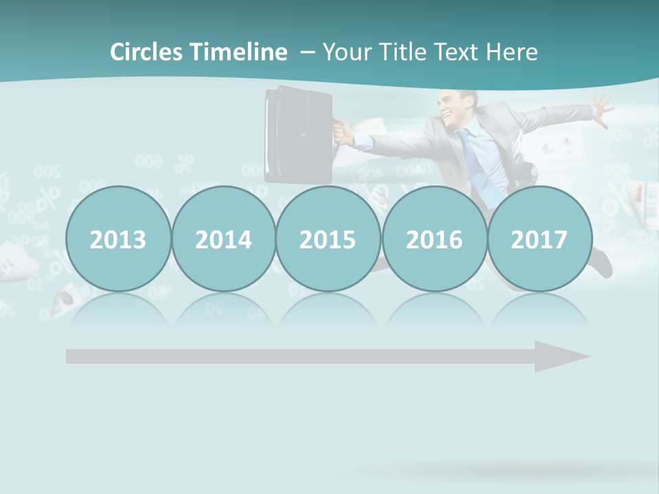 Paper Executive Economic PowerPoint Template