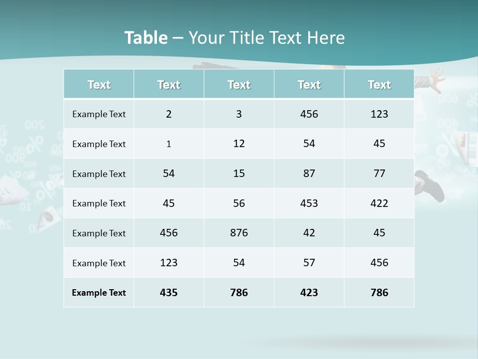 Paper Executive Economic PowerPoint Template