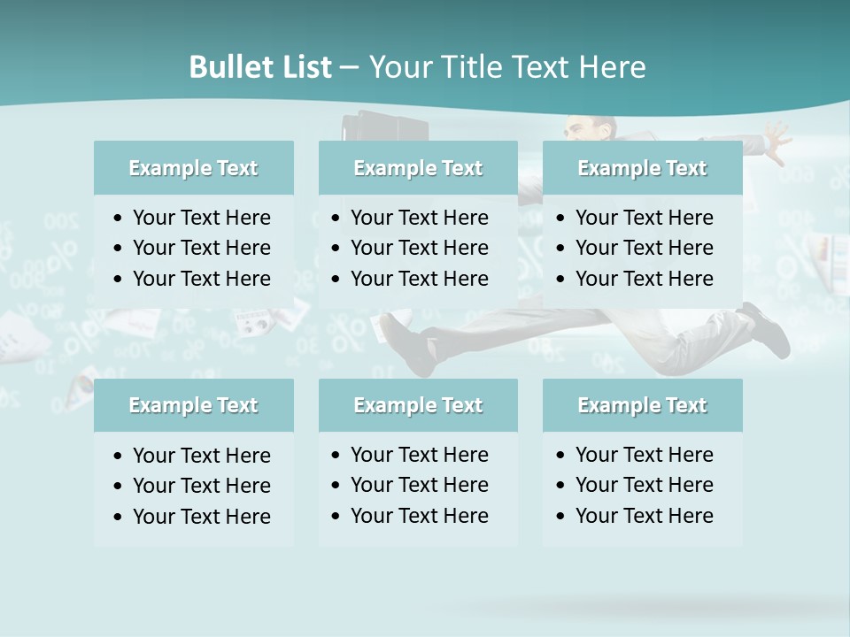 Paper Executive Economic PowerPoint Template