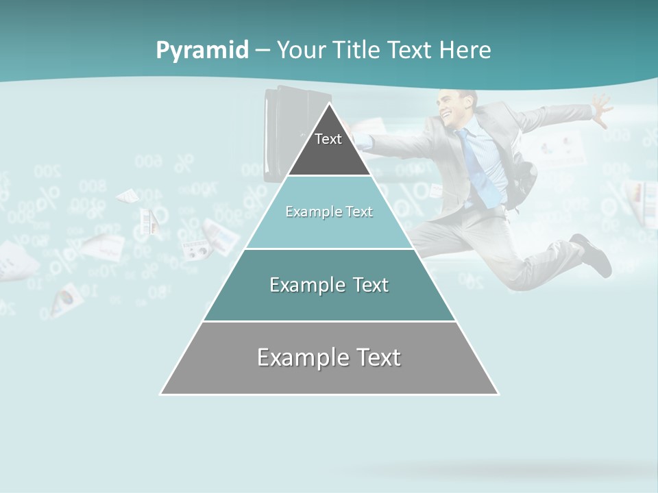 Paper Executive Economic PowerPoint Template