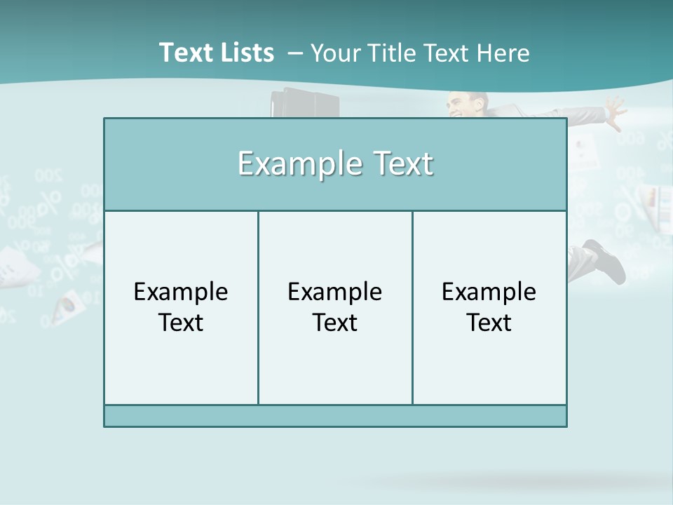 Paper Executive Economic PowerPoint Template