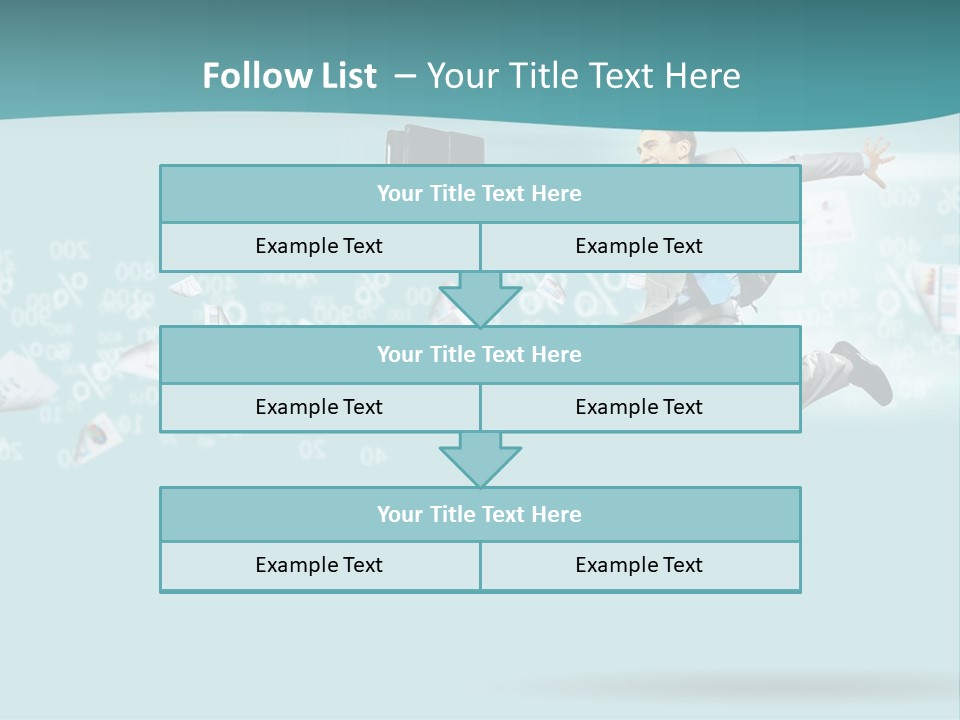 Paper Executive Economic PowerPoint Template