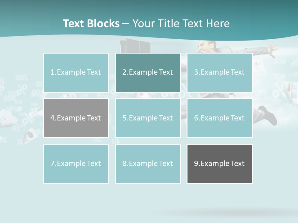 Paper Executive Economic PowerPoint Template