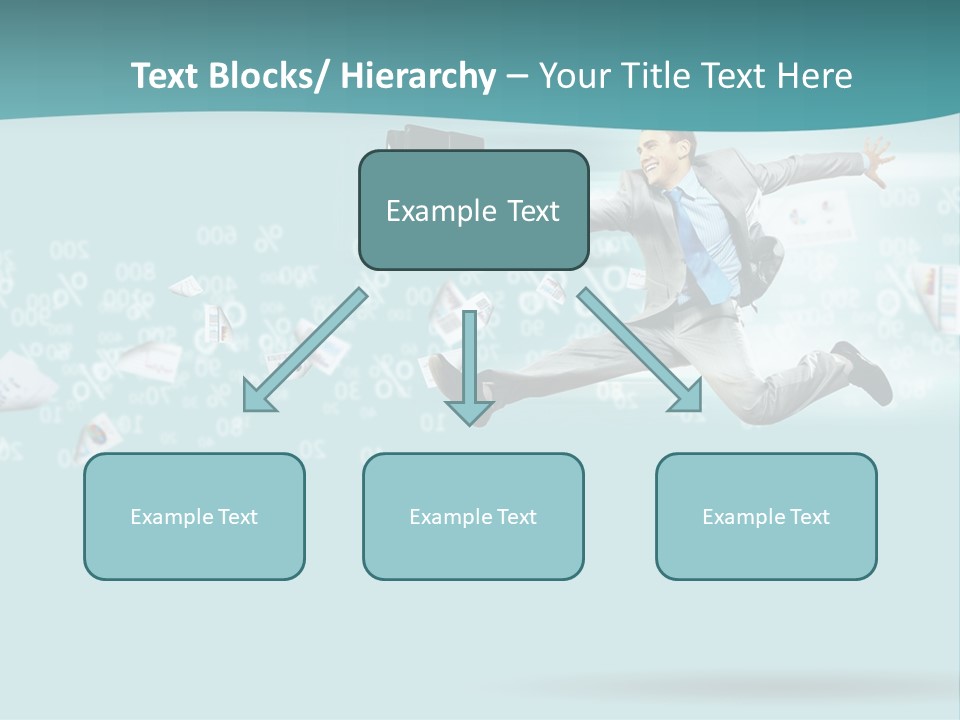 Paper Executive Economic PowerPoint Template
