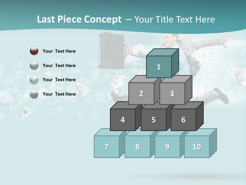 Paper Executive Economic PowerPoint Template