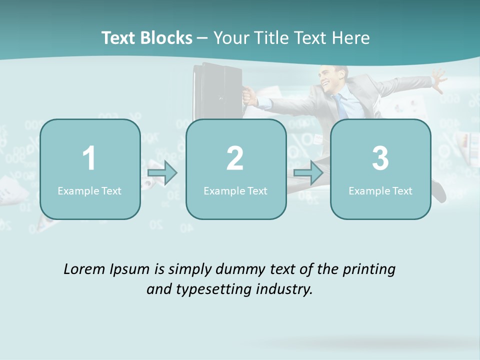 Paper Executive Economic PowerPoint Template