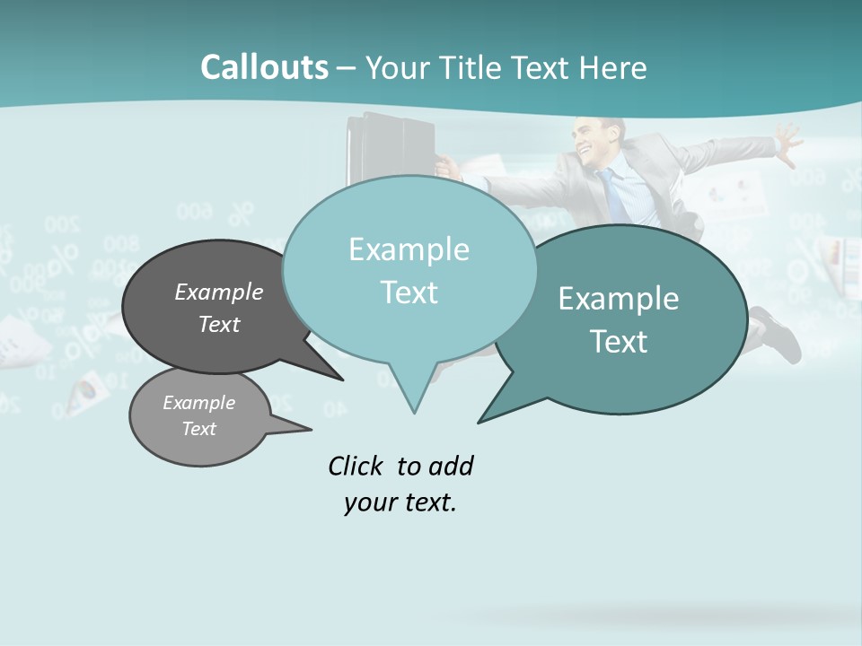 Paper Executive Economic PowerPoint Template
