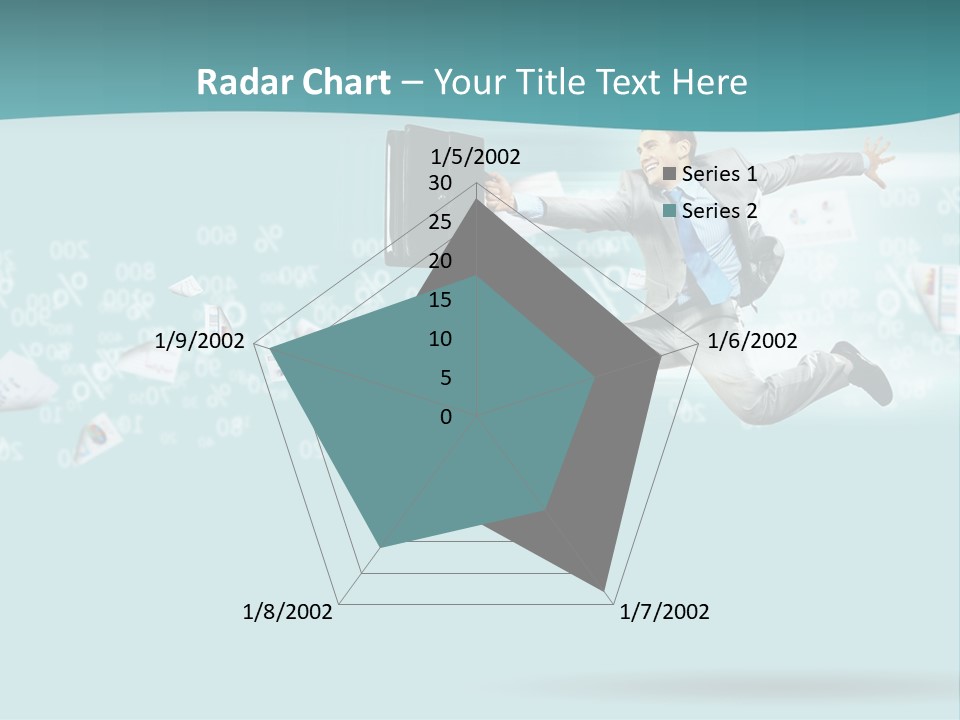 Paper Executive Economic PowerPoint Template