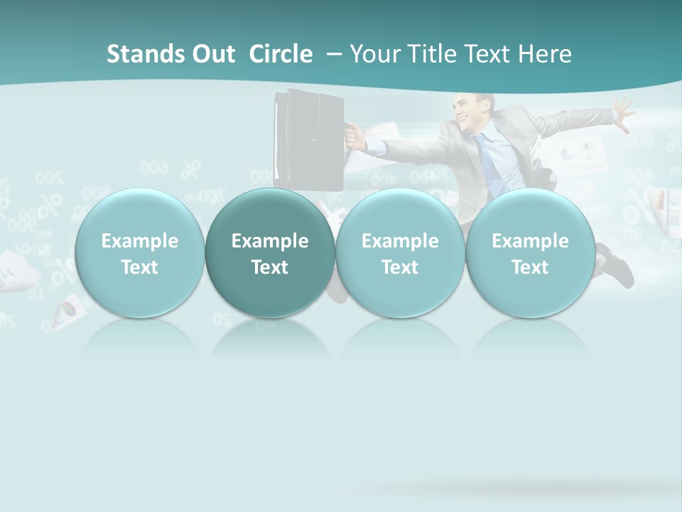 Paper Executive Economic PowerPoint Template