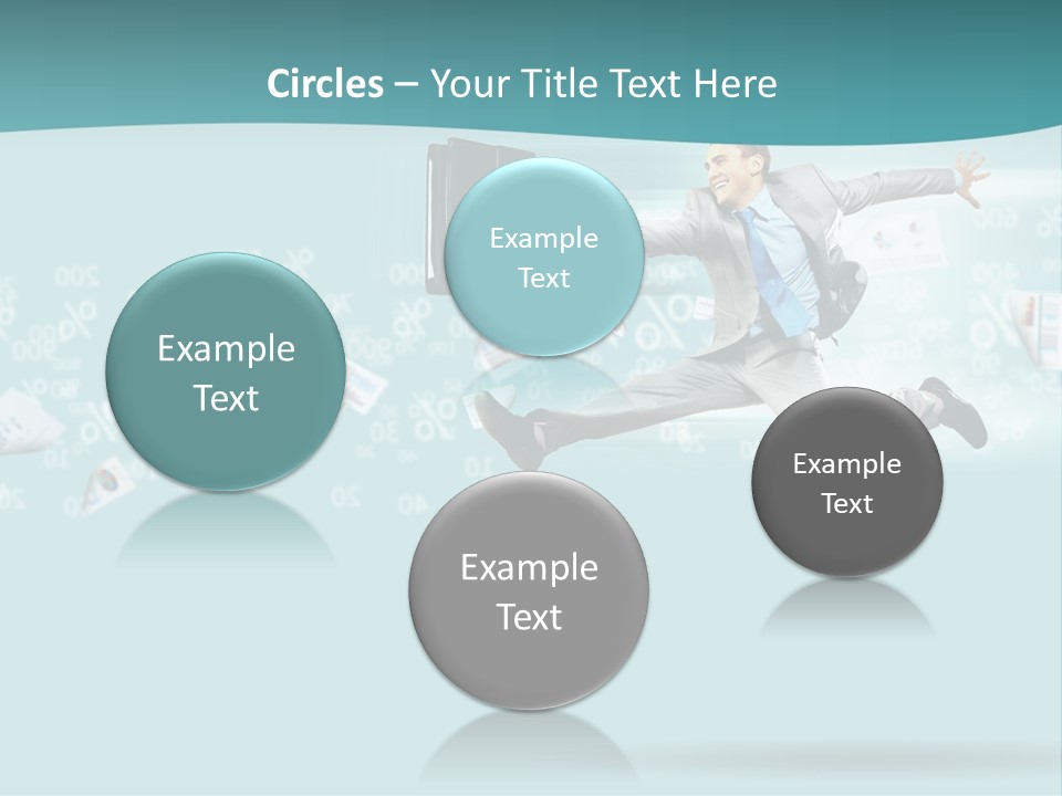 Paper Executive Economic PowerPoint Template
