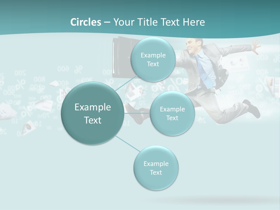 Paper Executive Economic PowerPoint Template