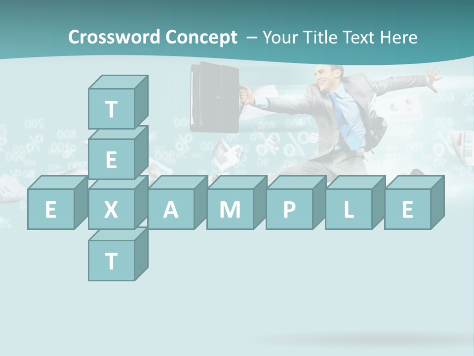 Paper Executive Economic PowerPoint Template