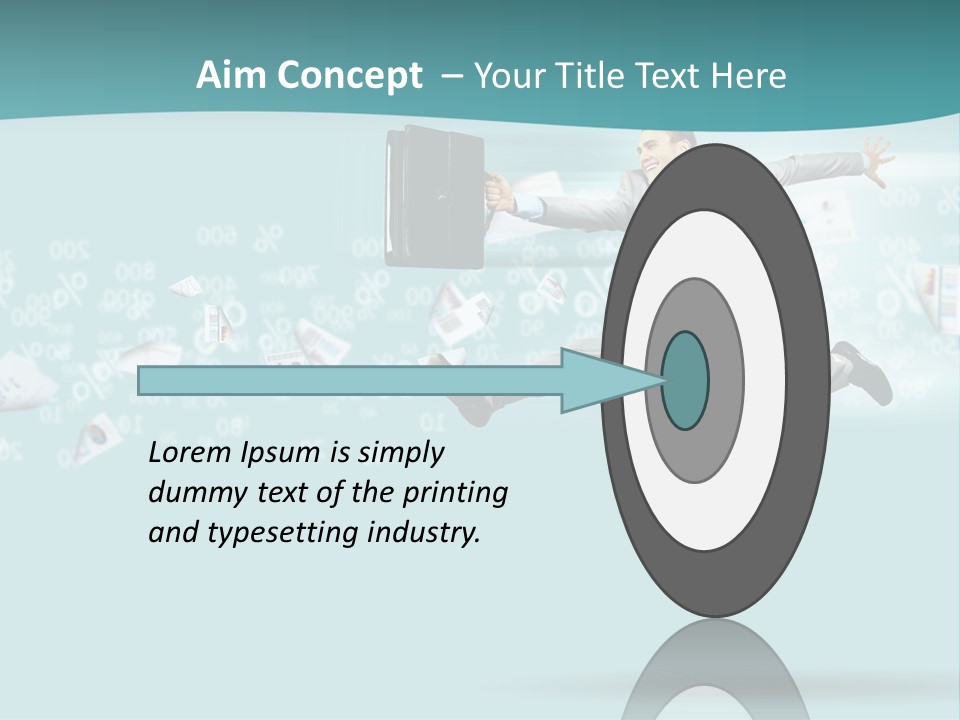 Paper Executive Economic PowerPoint Template