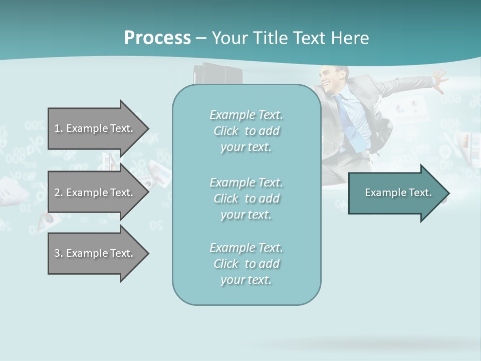 Paper Executive Economic PowerPoint Template