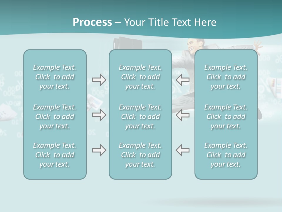 Paper Executive Economic PowerPoint Template