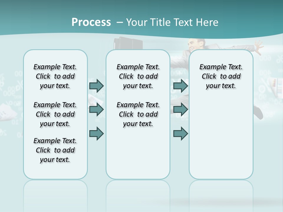 Paper Executive Economic PowerPoint Template