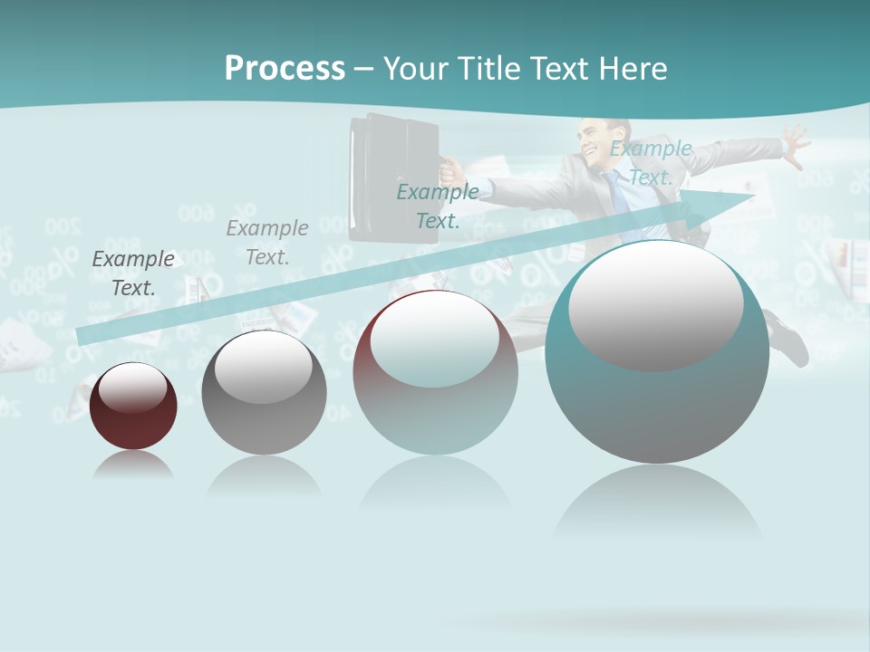 Paper Executive Economic PowerPoint Template