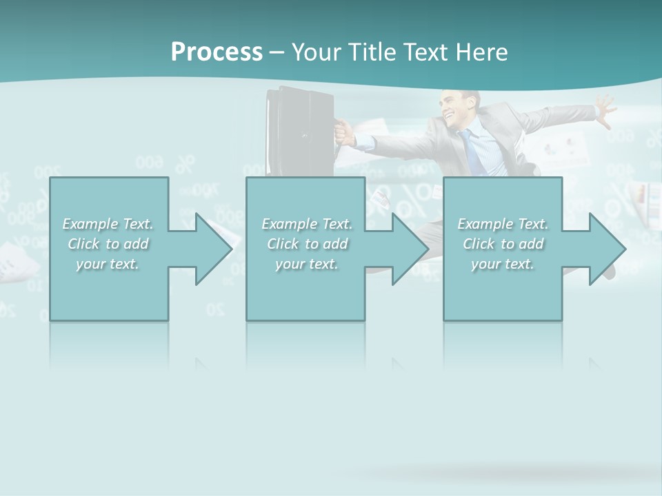 Paper Executive Economic PowerPoint Template