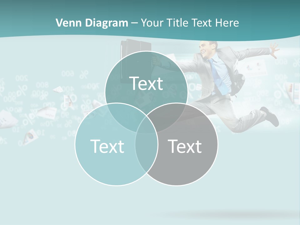 Paper Executive Economic PowerPoint Template