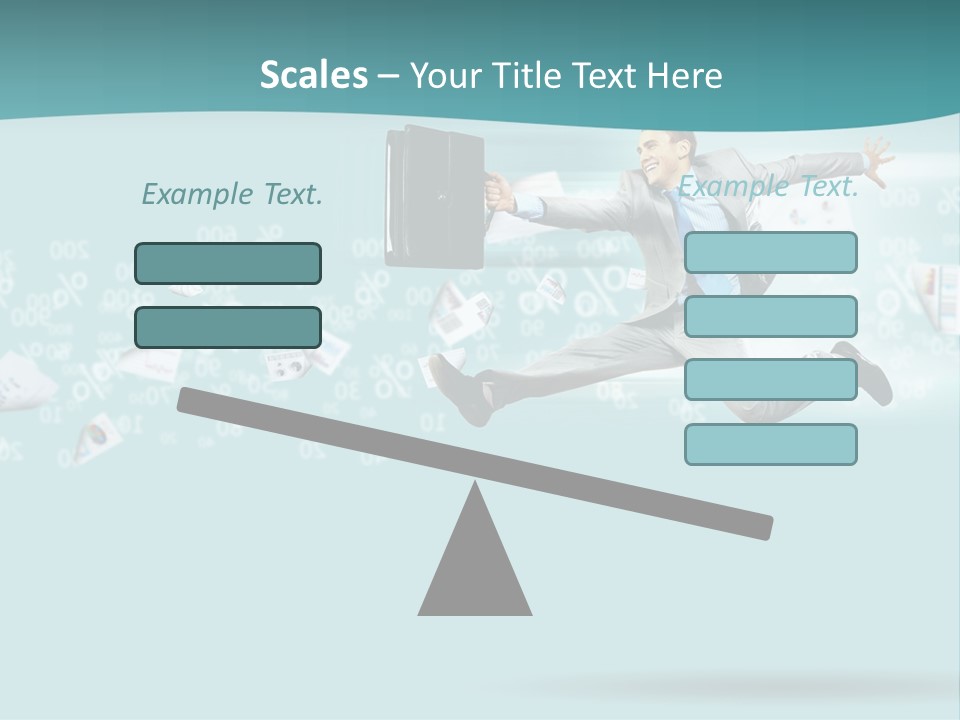 Paper Executive Economic PowerPoint Template