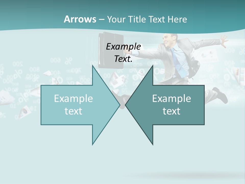 Paper Executive Economic PowerPoint Template