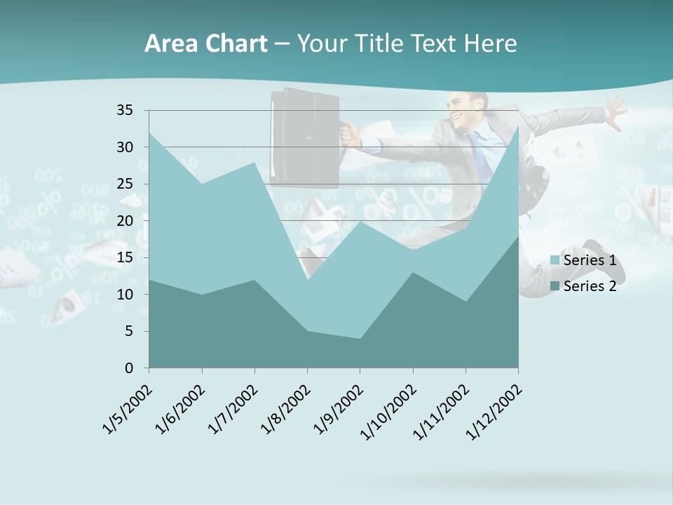 Paper Executive Economic PowerPoint Template