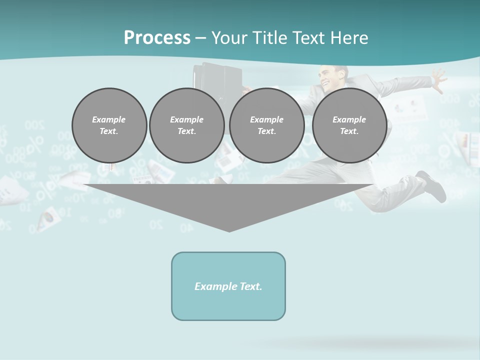 Paper Executive Economic PowerPoint Template