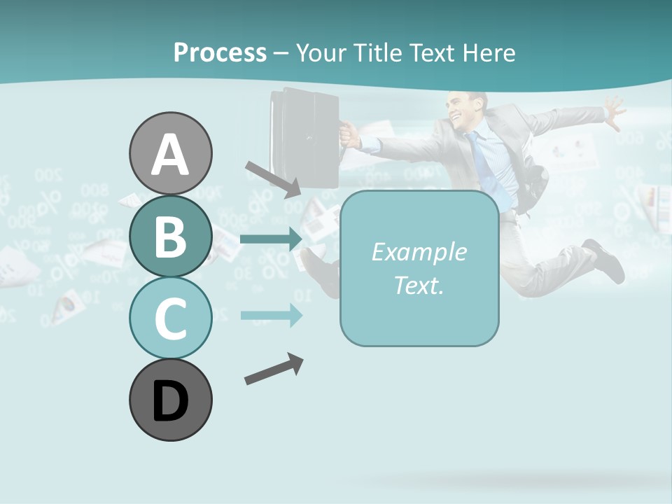 Paper Executive Economic PowerPoint Template