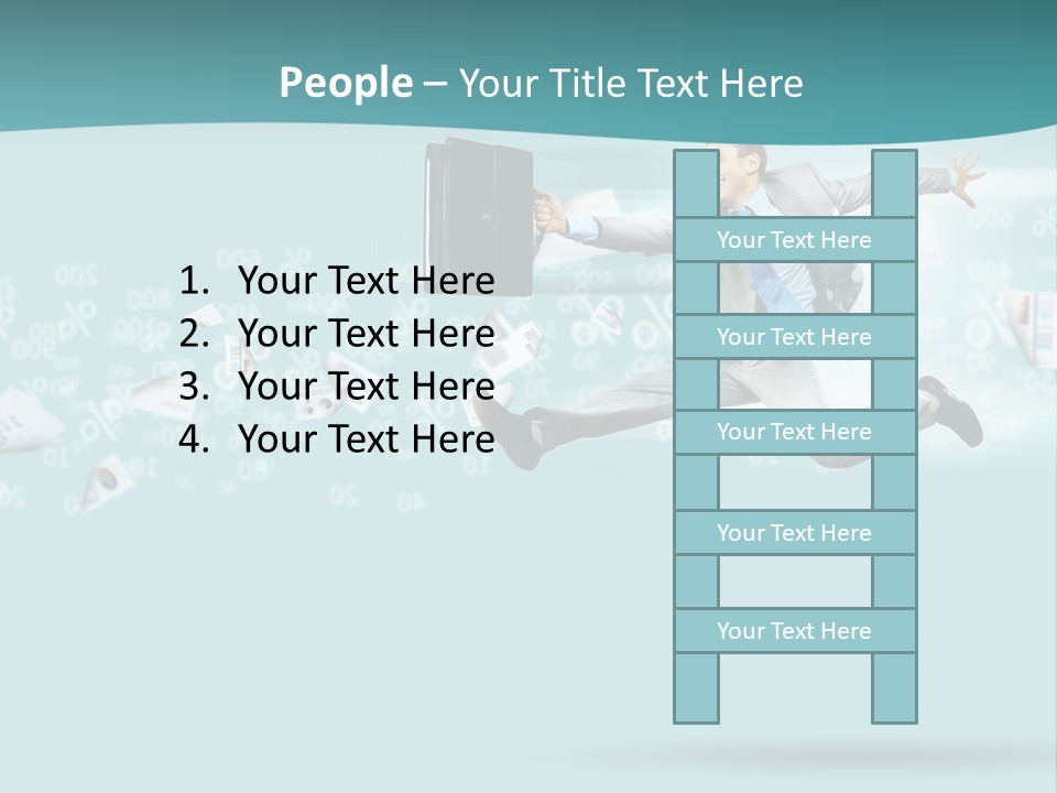 Paper Executive Economic PowerPoint Template