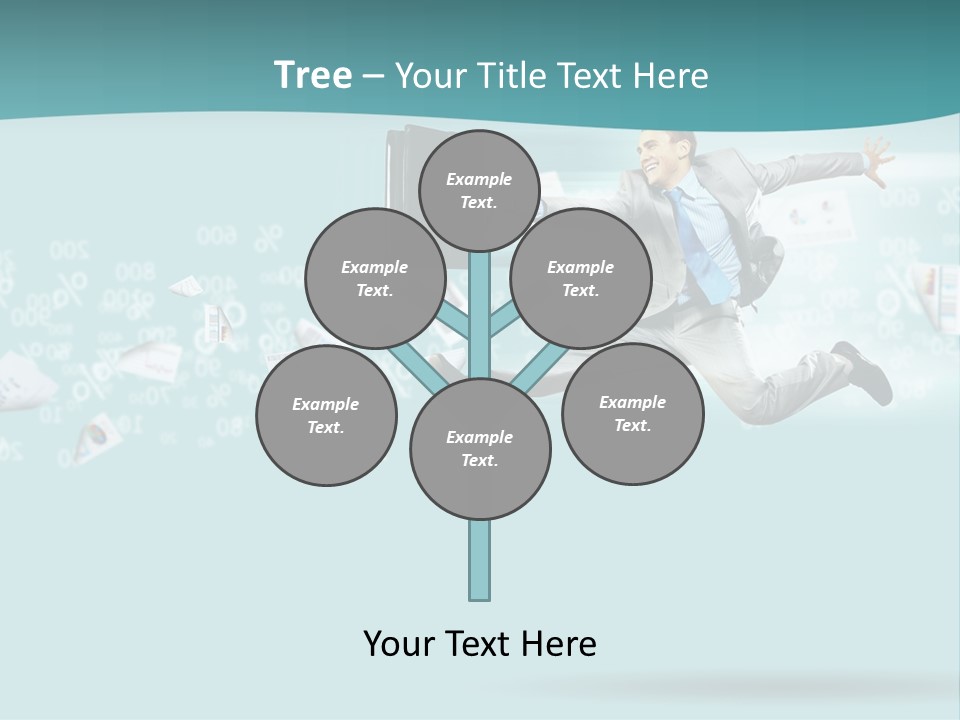 Paper Executive Economic PowerPoint Template