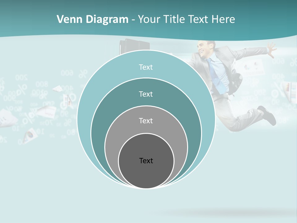 Paper Executive Economic PowerPoint Template