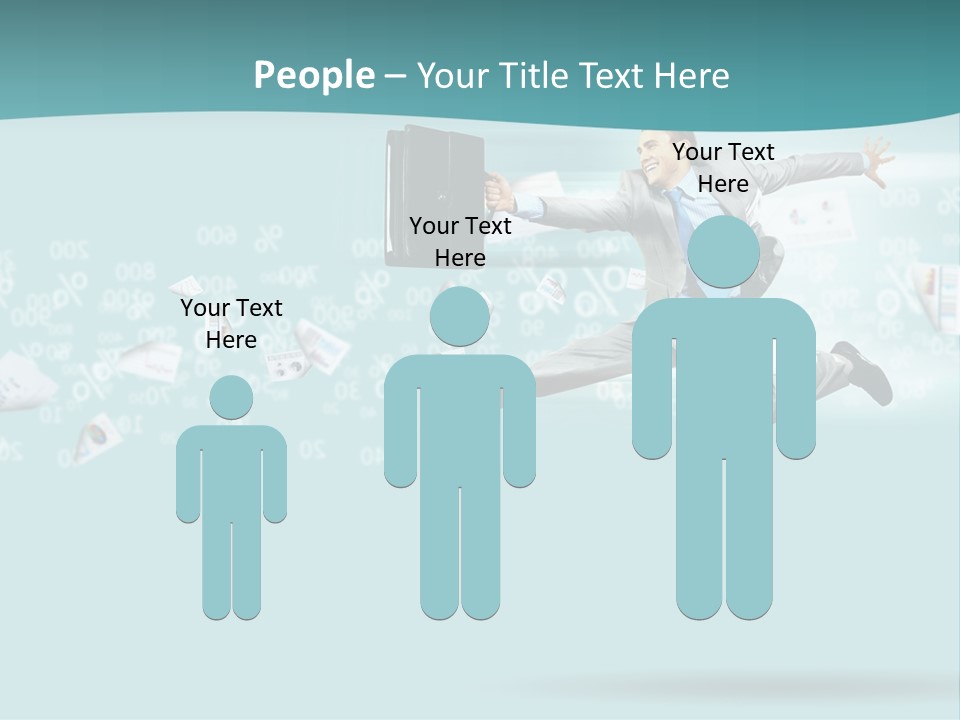 Paper Executive Economic PowerPoint Template