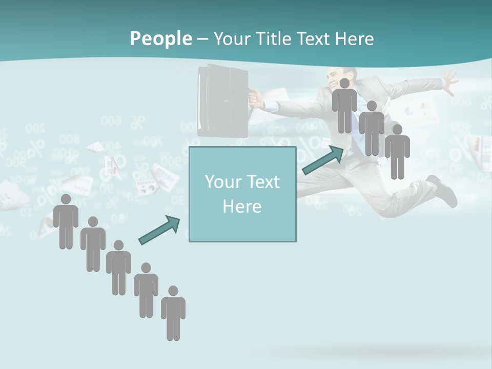 Paper Executive Economic PowerPoint Template