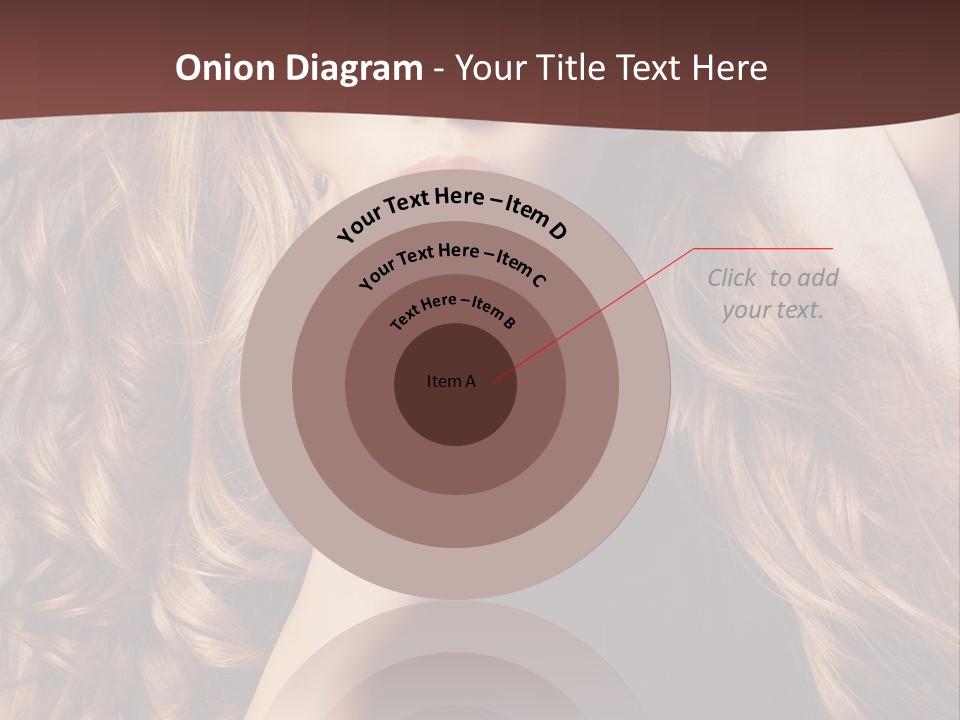 Lady Caucasian Sensual PowerPoint Template