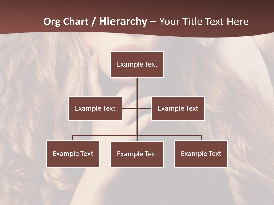 Lady Caucasian Sensual PowerPoint Template