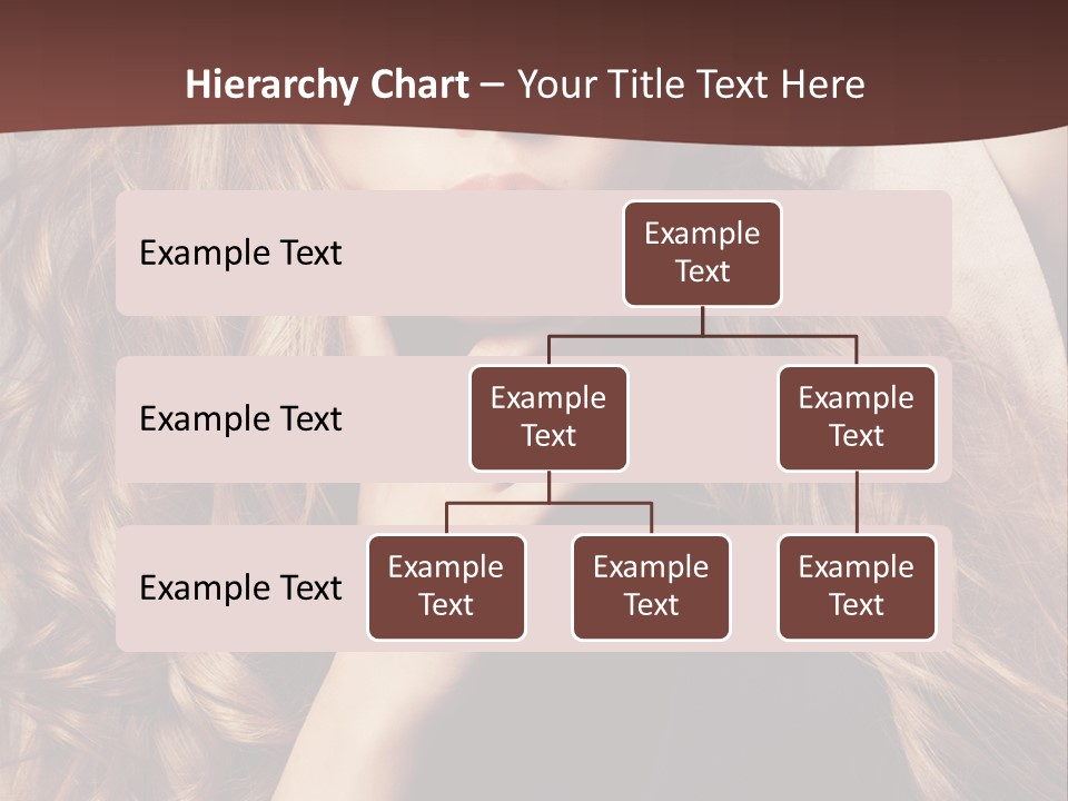 Lady Caucasian Sensual PowerPoint Template
